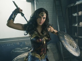 This image released by Warner Bros. Entertainment shows Gal Gadot in a scene from "Wonder Woman," in theaters on June 2. (Clay Enos/Warner Bros. Entertainment via AP)