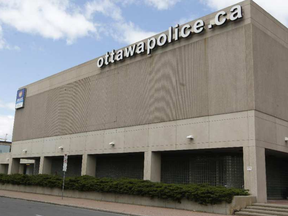 File photo of the Ottawa police station on Elgin Street.