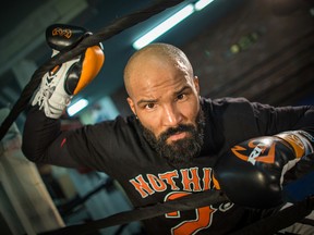 Boxer Ryan Ford poses for a photo at Avenue Boxing Club in Edmonton on Jan. 6, 2016. (File)