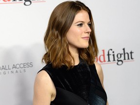Actress Rose Leslie attends "The Good Fight" World Premiere at Jazz at Lincoln Center on February 8, 2017 in New York City. (Photo by Ben Gabbe/Getty Images)
