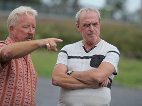 Ian McMillan and Michael Burtch in 2016.