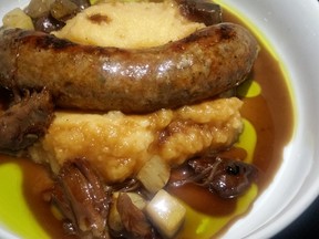 Bundok’s merguez sausage and rutabaga mash is ultimate comfort food.