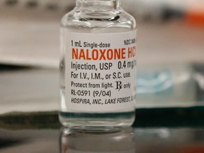 Naloxone HCl is a counter drug that can help block or reverse the effects of opioids and the street drug fetanyl. (Jack Boland/Postmedia Network)