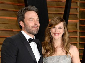 Actors Ben Affleck (L) and Jennifer Garner attend the 2014 Vanity Fair Oscar Party hosted by Graydon Carter on March 2, 2014 in West Hollywood, California. (Photo by Pascal Le Segretain/Getty Images)
