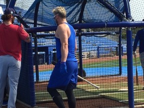 Josh Donaldson at Blue Jays spring training in Dunedin, Fla. on Wednesday, March 8, 2017. (Rob Longley/Toronto Sun)