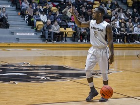Manitoba Bisons point guard Ilarion Bonhomme, Jr., leads the team into the national championship tournament in Halifax starting Thursday.