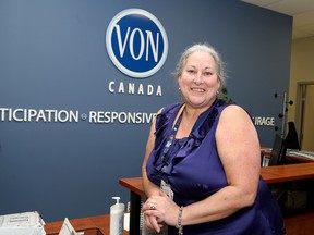 Brenda Adams is the care and service manager for Greater Kingston VON.(Ian MacAlpine/The Whig-Standard)