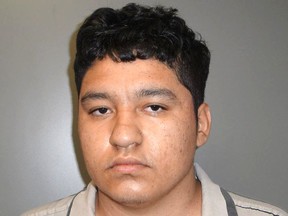 This undated photo provided by the Franklin County Sheriff’s Office shows Oliver Funes Machada. (Tanya Creech/Franklin County Sheriff’s Office via AP)