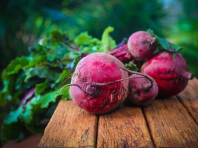 Beets are the central ingredient in Beets Margaret Atwood, a dish named for the famous Canadian author by writer Susan Musgrave, who runs the Copper Beech Guest House in Haida Gwaii. B.C. (Supplied photo)