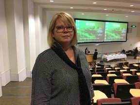 Donna May, founder of the Toronto-based mumsDU advocacy group, was a speaker Thursday at University of Alberta forum on the drug overdose crisis. May's group is made up of parents who have lost children to drugs and are now advocating for ways to save the lives of other drug users.