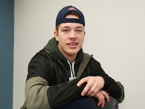 Kyle Liinamaa, of the Rayside Balfour Canadians, has been named NOJHL Rookie of the Year. John Lappa/Sudbury Star/Postmedia Network