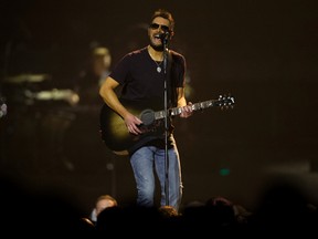 Eric Church played to a Packed crowd at Northlands on Friday night. (David Bloom)