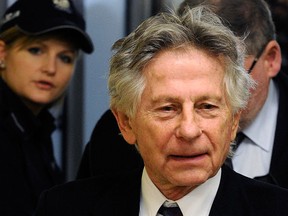 This Feb. 25, 2015 file photo shows filmmaker Roman Polanski during a break in a hearing concerning a U.S. request for his extradition over 1977 charges of sex with a minor, in Krakow, Poland. (AP Photo/Alik Keplicz, File)