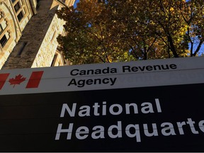 The Canada Revenue Agency headquarters in Ottawa is shown in a Nov. 4, 2011 file photo. THE CANADIAN PRESS/Sean Kilpatrick