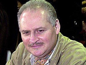 In this Tuesday, Nov. 28, 2000 file photo, Venezuelan international terrorist Carlos the Jackal whose real name is Ilich Ramirez Sanchez is seated in a Paris courtroom. (AP Photo/Michel Lipchitz, File)