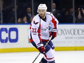 Capitals defenceman Kevin Shattenkirk was suspended two games for charging Kings defenceman Kevin Gravel. (Bruce Bennett/Getty Images)