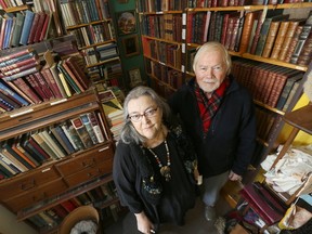 Dan and his wife Margaret Black have been in the book selling business, in Winnipeg, for 30 years, they are now planning to retire. Saturday, March 11, 2017. Chris Procaylo/Winnipeg Sun/Postmedia Network