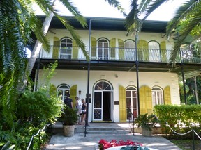 The Key West home of author-adventurer Ernest Hemingway is a museum. (TORONTO SUN/FILES)