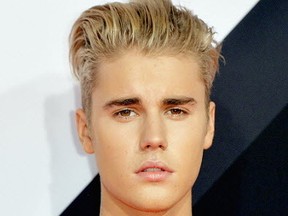 Justin Bieber attends the MTV EMA's 2015 at the Mediolanum Forum in this October 25, 2015 file photo in Milan, Italy. (Photo by Anthony Harvey/Getty Images for MTV)