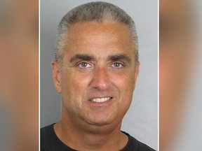 This booking photo provided by the Fairfax County, Va., Police Department shows Fairfax, Va. Mayor Richard “Scott” Silverthorne. (Fairfax County, Va., Police Department via AP)