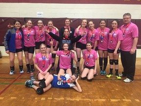 The Northern Chill 13U squad claimed silver at the Bugarski Cup in Newmarket. Supplied photo