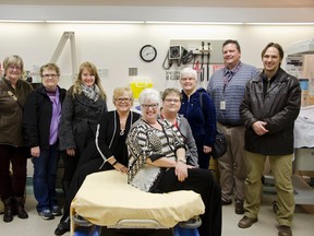 The Windy Slopes Health Foundation unveiled their enhancements to the two labour and delivery rooms in the Pincher Creek Health Centre on Tuesday evening. | Caitlin Clow photo/Pincher Creek Echo