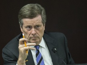 Mayor John Tory (CRAIG ROBERTSON, Toronto Sun)