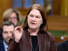 Federal Health Minister Jane Philpott on Parliament Hill in Ottawa on March 10, 2017. (THE CANADIAN PRESS/Justin Tang)