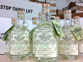 Toronto Distillery Co.’s spirits are mashed, fermented, and distilled on site. (HANDOUT PHOTO)