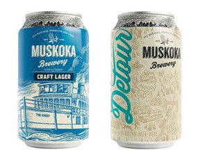 Muskoka Brewery is one of the craft brewers making the move to smaller 355 ml cans instead of or in addition to the familiar tall boys, 750 ml bottles or 64 oz growlers.