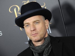 Actor Ewan McGregor arrives for the New York premier of 'Beauty and the Beast' on Monday, March 13, 2017. (Dennis Van Tine/Future Image/WENN.com)