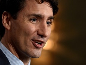 Prime Minister Justin Trudeau holds a press conference in Houston, Texas on Friday, March 10, 2017. (CANADIAN PRESS/Sean Kilpatrick)