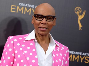 In this Sept. 11, 2016 file photo, RuPaul Charles arrives at night two of the Creative Arts Emmy Awards in Los Angeles. RuPaul announced Wednesday, March 15, 2017, that he married his longtime boyfriend in January. (Photo by Richard Shotwell/Invision/AP, File)