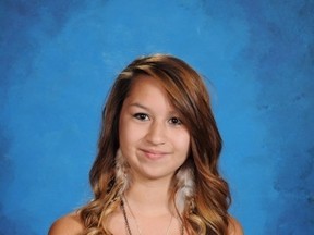 Amanda Todd is shown in an undated family handout photo. (THE CANADIAN PRESS/HO-Carol Todd)