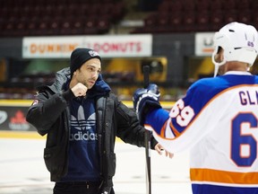 Director Jay Baruchel on the set of “Goon: Last of the Enforcers,” an Entertainment One release. THE CANADIAN PRESS/HO-eOne Films Canada
