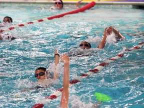 Oxford County had 10 swimmers take part at OFSAA swimming finals March 7 and 8 in Windsor. Glendale's medley relay team won antique bronze in the girls' 13 to 19 200m medley relay open and Hailey Granger of Glendale also won antique bronze in the girls’ 13 to 19 200m IM open. Greg Colgan/Woodstock Sentinel-Review/Postmedia Network file photo