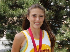 Kingston’s Brogan MacDougall will represent Canada at the 42nd IAAF World Cross-Country Championships in Kampala, Uganda. (Julia McKay/Whig-Standard file photo)