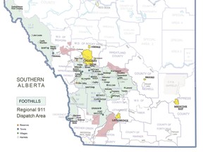 The Foothills Regional Emergency Services Commission dispatch area. Photo courtesy of FRESC