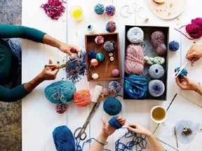 Learn how to make pom poms for home or party decor from Etsy.com?s new sister site. Etsy Studio is set up for craft-sellers? intricate needs, such as managing inventory. (Photo: Etsy)