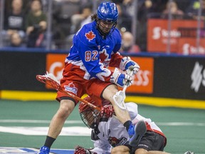 Toronto Rock defender Jordan Magnuson has been part of the club’s strong defence this year. Ernest Doroszuk/Postmedia Network