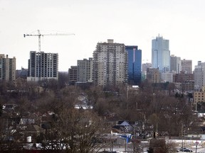 London skyline. (MIKE HENSEN, The London Free Press)