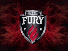 Logo of Ottawa Fury FC, which in 2017 will play its first USL season.
