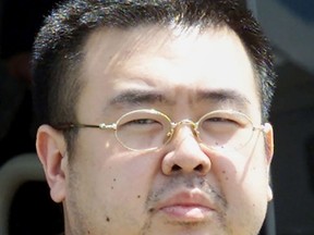 This file photo taken on May 4, 2001 shows a man believed to be Kim Jong Nam, the half-brother of current North Korean leader Kim Jong Un.  (KITAMURA/AFP/Getty Images)
