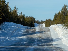 The winter ice road from Fort McMurray to Fort Chipewyan in Northern Alberta on on February 4, 2015. Ryan Jackson / Edmonton Journal / Postmedia Network
