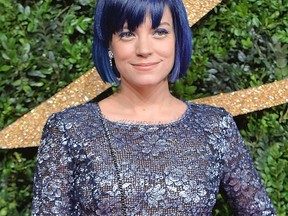 Lily Allen attends the British Fashion Awards 2015 at London Coliseum on Nov. 23, 2015 in London, England.  (Anthony Harvey/Getty Images)