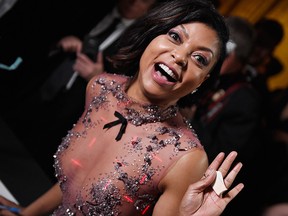 Taraji P. Henson poses in the press room during The 23rd Annual Screen Actors Guild Awards at The Shrine Auditorium on Jan. 29, 2017 in Los Angeles.  (Matt Winkelmeyer/Getty Images for TNT)