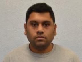 Samata Ullah pleaded guilty to terrorism charges. (Metropolitan Police/Twitter)