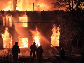File photo of a house fire. (whiterabbit83/Getty Images)