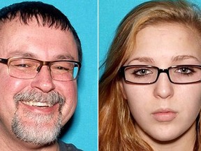 This undated photo released by the Tennessee Bureau of Investigations shows Tad Cummins (left) and Elizabeth Thomas. (Tennessee Bureau of Investigations via AP)