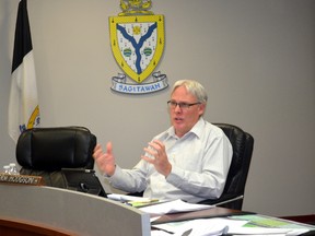 Deputy Mayor Norm Hodgson said that the decrease in transit ridership in 2016 was a result of the economic downturn (Jeremy Appel | Whitecourt Star).